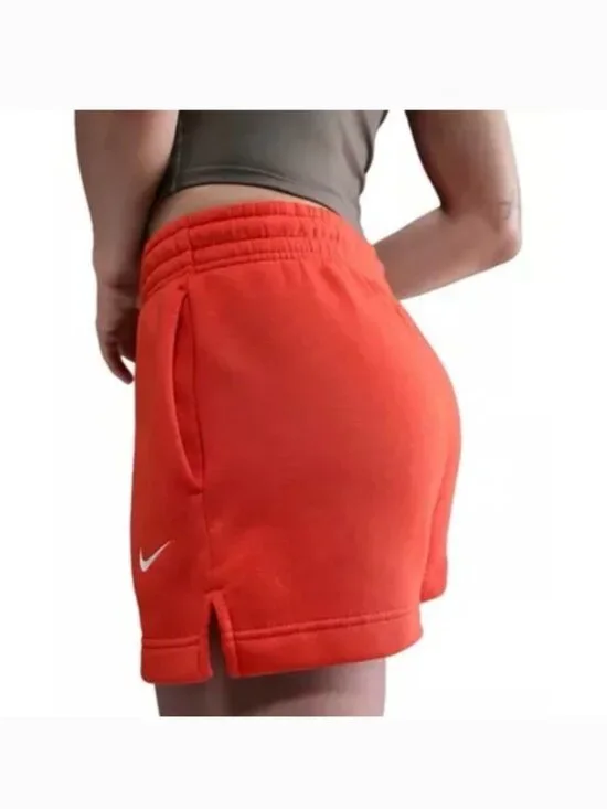 NWT Nike Women's Phoenix Fleece Mid-rise 4" length shorts. - Picture 2 of 6